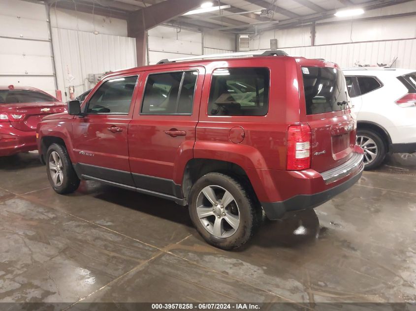 2016 Jeep Patriot High Altitude Edition VIN: 1C4NJRFBXGD673994 Lot: 39578258