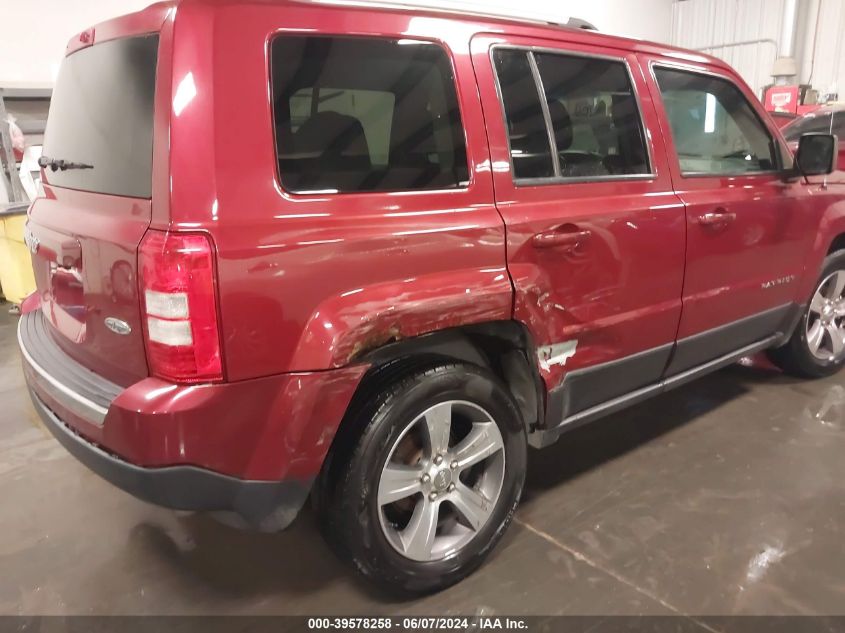 2016 Jeep Patriot High Altitude Edition VIN: 1C4NJRFBXGD673994 Lot: 39578258