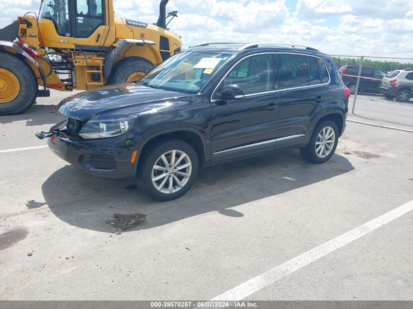 2017 Volkswagen Tiguan 2.0T Wolfsburg Edition VIN: WVGRV7AX3HK003029 Lot: 39578257