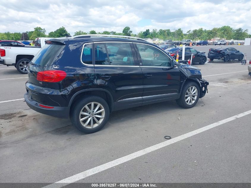 2017 Volkswagen Tiguan 2.0T Wolfsburg Edition VIN: WVGRV7AX3HK003029 Lot: 39578257