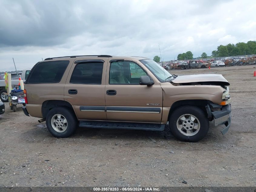 2003 Chevrolet Tahoe Ls VIN: 1GNEC13V23R150838 Lot: 39578283