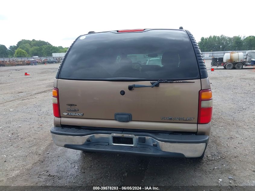 2003 Chevrolet Tahoe Ls VIN: 1GNEC13V23R150838 Lot: 39578283