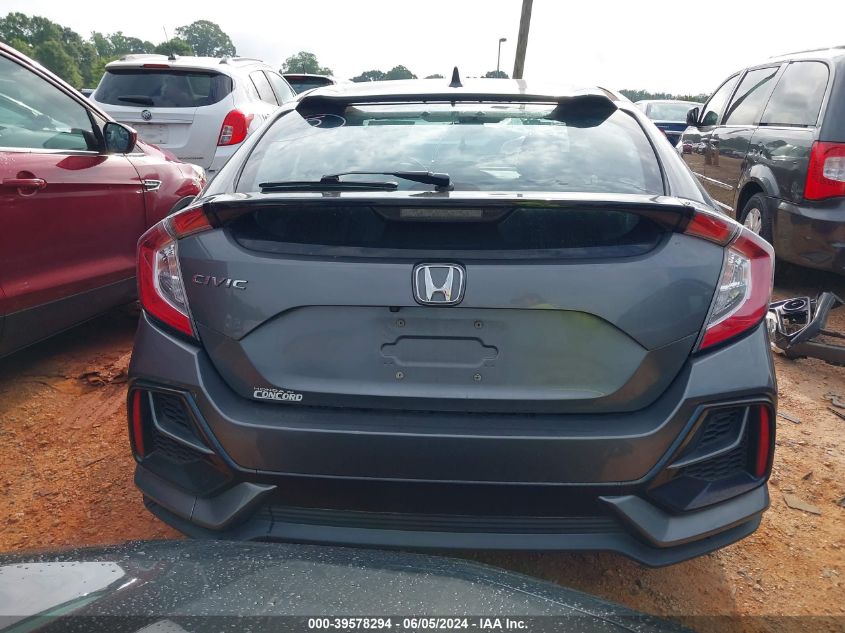 2020 Honda Civic Lx VIN: SHHFK7H35LU205703 Lot: 39578294