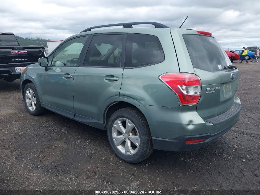 2015 Subaru Forester 2.5I Premium VIN: JF2SJAFC1FH825487 Lot: 39578295