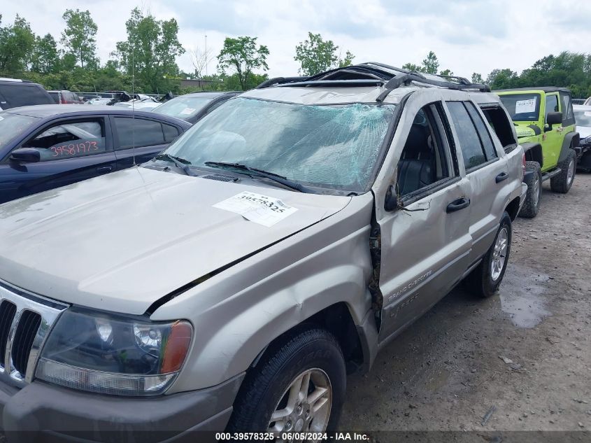 2003 Jeep Grand Cherokee Laredo VIN: 1J4GW48S63C509503 Lot: 39578325