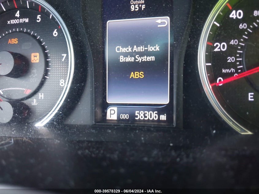 2016 Toyota Camry Se VIN: 4T1BF1FK3GU593244 Lot: 39578329