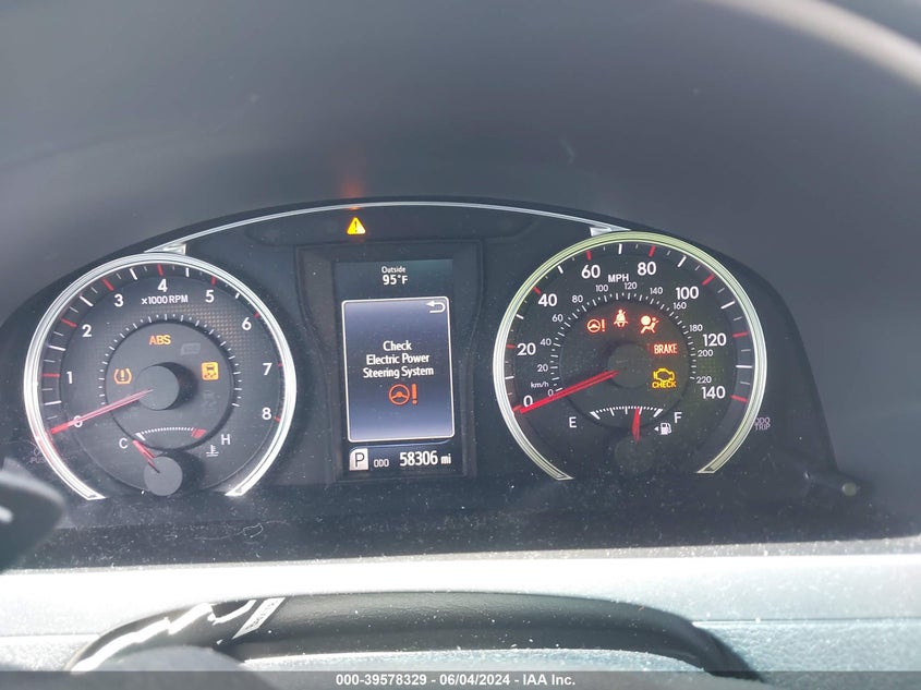 2016 Toyota Camry Se VIN: 4T1BF1FK3GU593244 Lot: 39578329