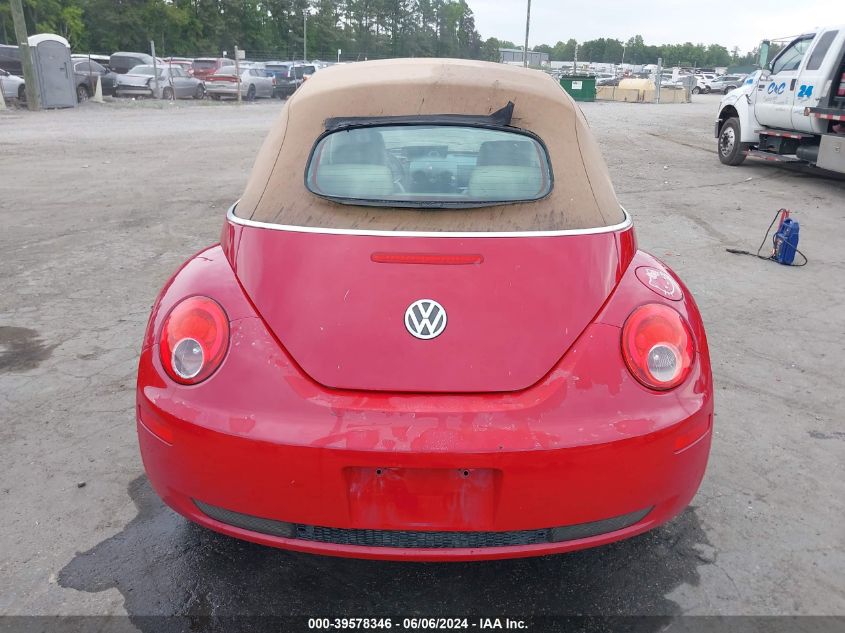 2006 Volkswagen New Beetle 2.5 VIN: 3VWRF31Y26M330849 Lot: 39578346