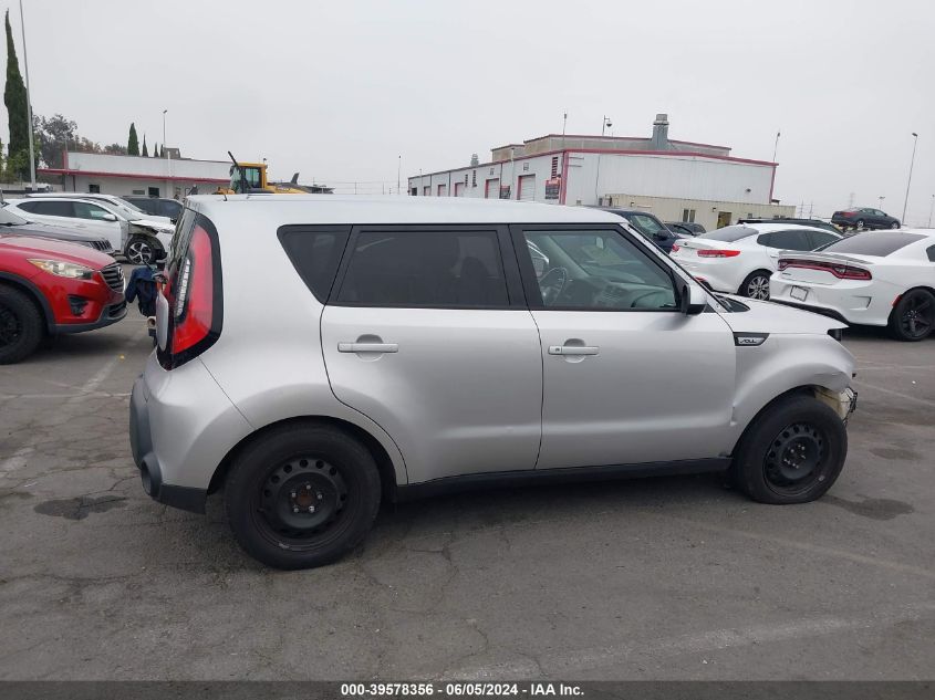 2015 Kia Soul VIN: KNDJN2A22F7799524 Lot: 39578356