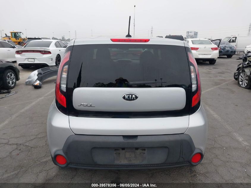 2015 Kia Soul VIN: KNDJN2A22F7799524 Lot: 39578356