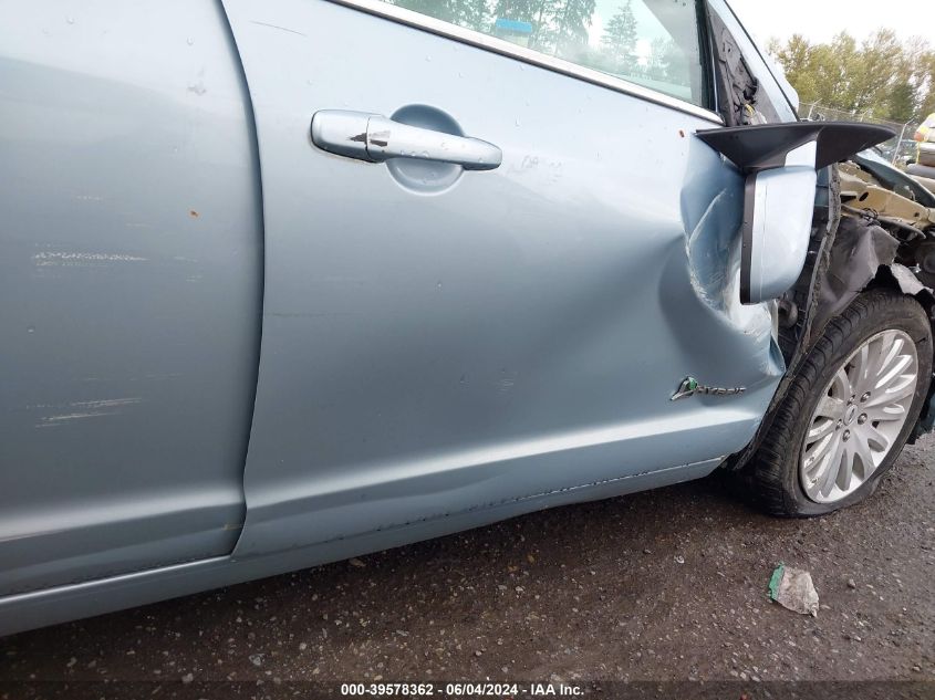 2010 Ford Fusion Hybrid VIN: 3FADP0L3XAR212303 Lot: 39578362