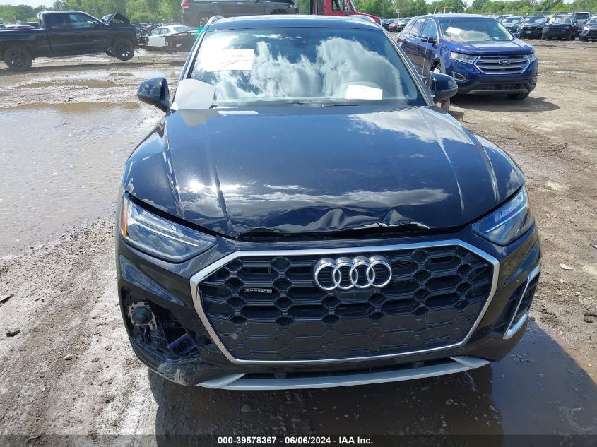 2021 Audi Q5 Premium Plus 55 Tfsi E Quattro S Tronic VIN: WA1E2AFY2M2045786 Lot: 39578367