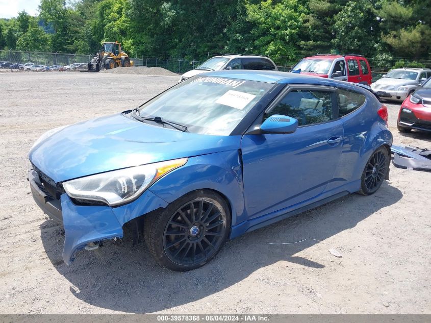 2016 HYUNDAI VELOSTER TURBO RALLY EDITION - KMHTC6AE2GU264479