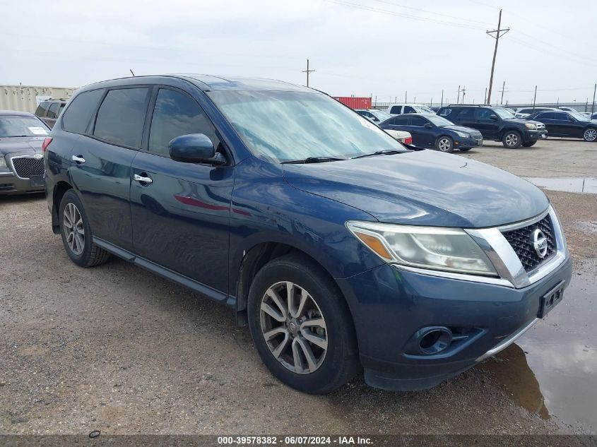 2013 Nissan Pathfinder S VIN: 5N1AR2MN4DC676835 Lot: 39578382