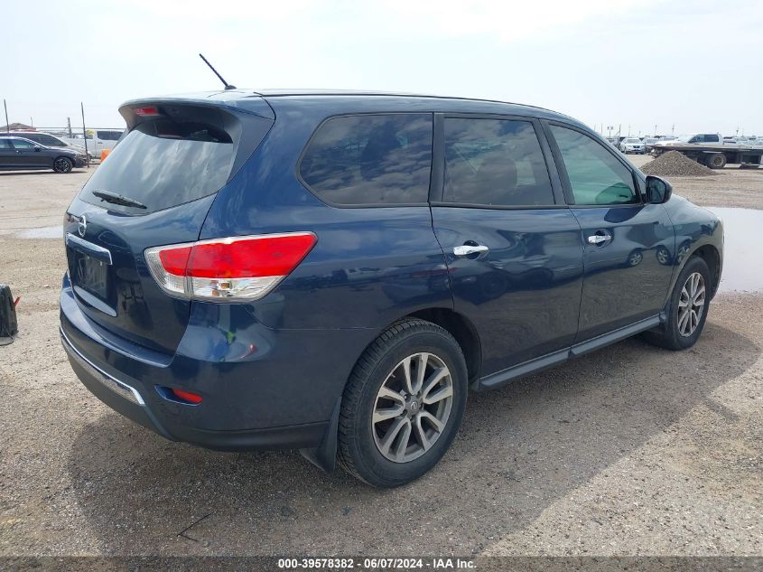 2013 Nissan Pathfinder S VIN: 5N1AR2MN4DC676835 Lot: 39578382