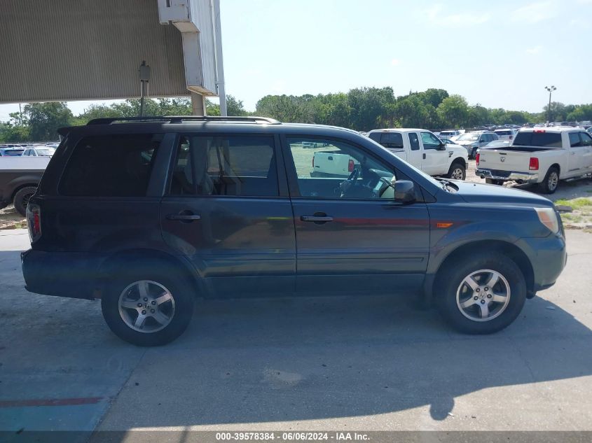 2006 Honda Pilot Ex VIN: 2HKYF18446H546309 Lot: 39578384