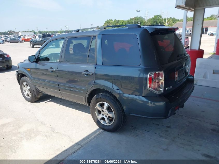 2006 Honda Pilot Ex VIN: 2HKYF18446H546309 Lot: 39578384