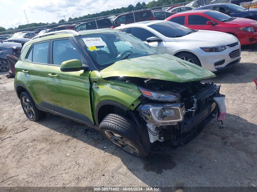 2023 Hyundai Venue Sel VIN: KMHRC8A33PU272899 Lot: 39578402