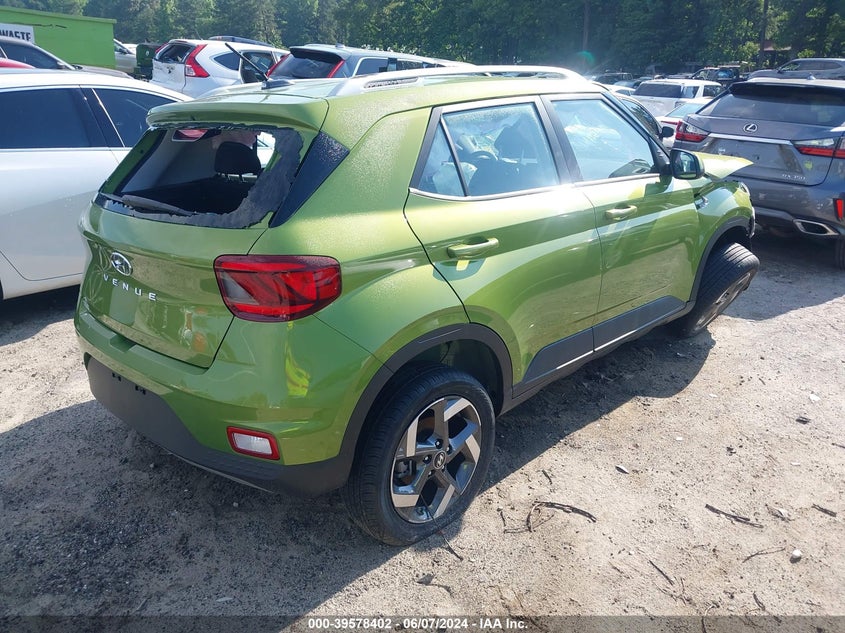 2023 Hyundai Venue Sel VIN: KMHRC8A33PU272899 Lot: 39578402