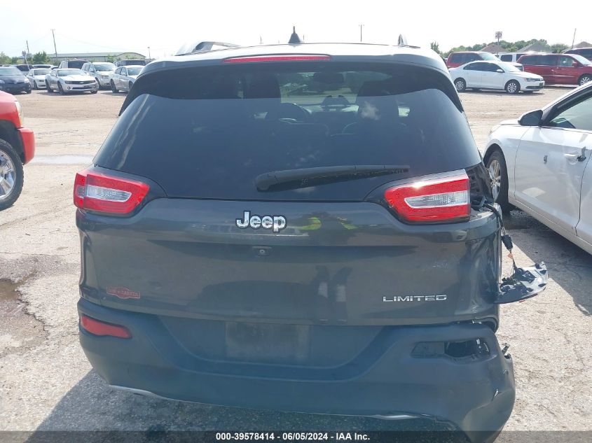 2017 Jeep Cherokee Limited Fwd VIN: 1C4PJLDBXHW516349 Lot: 39578414