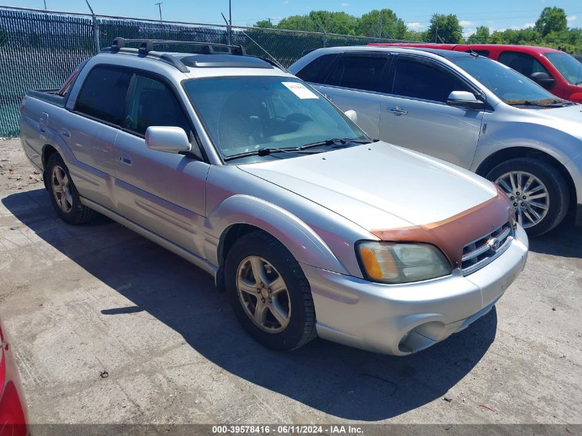 2003 Subaru Baja VIN: 4S4BT61C236105972 Lot: 39578416