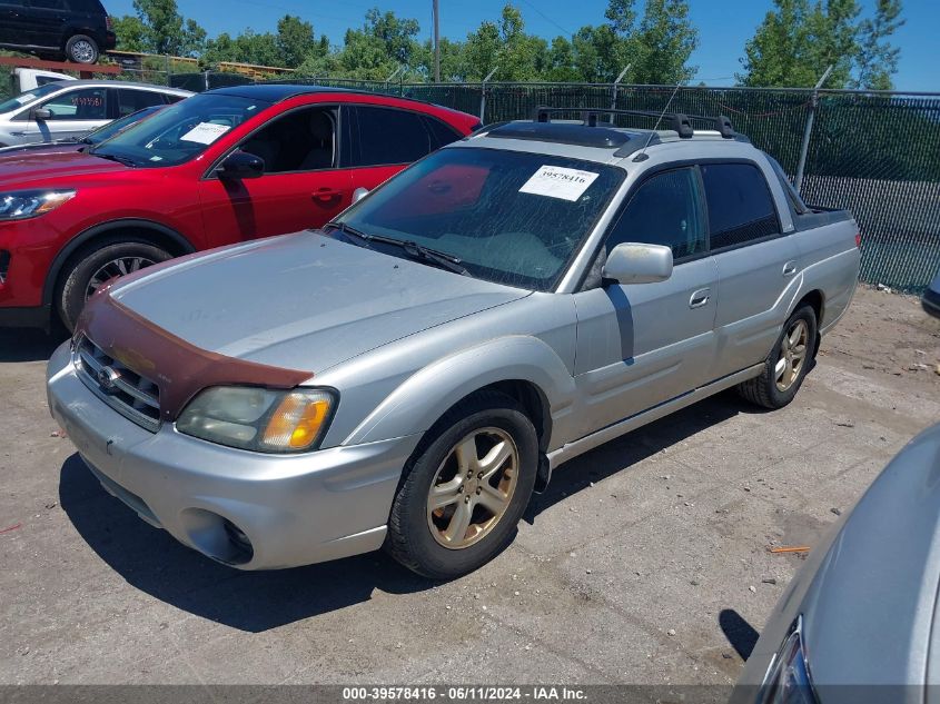 2003 Subaru Baja VIN: 4S4BT61C236105972 Lot: 39578416