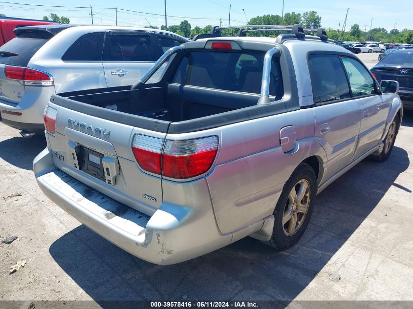 2003 Subaru Baja VIN: 4S4BT61C236105972 Lot: 39578416