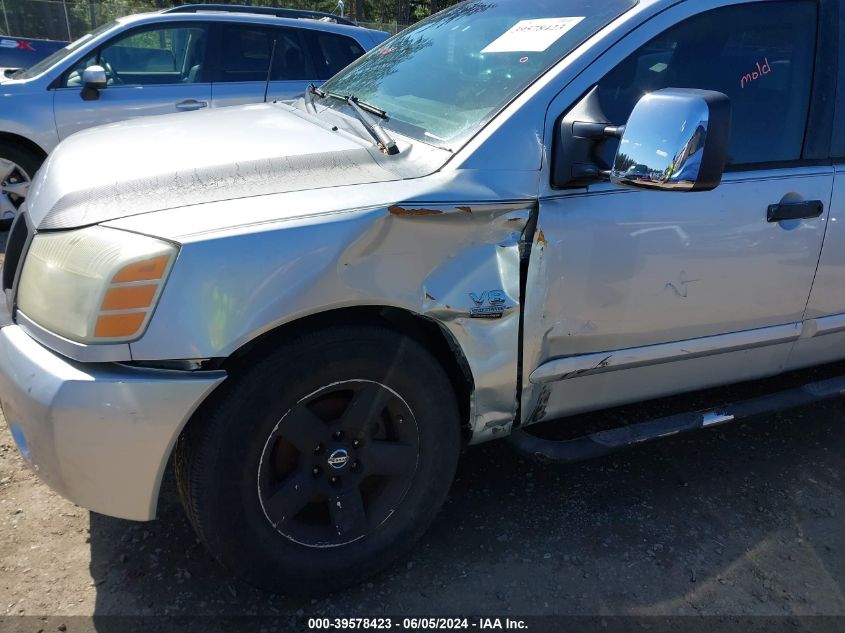 2004 Nissan Titan Se VIN: 1N6AA07A64N529331 Lot: 39578423