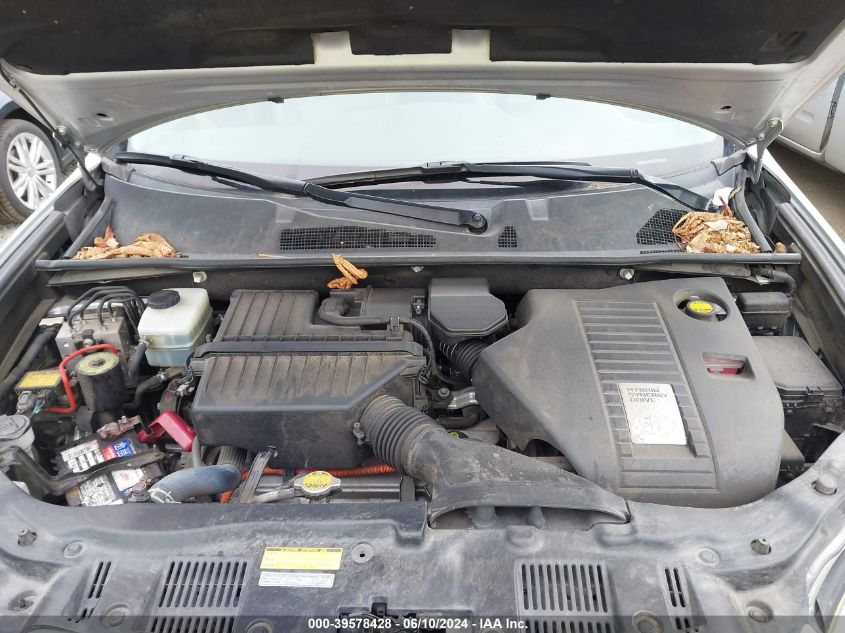 2008 Toyota Highlander Hybrid Limited VIN: JTEEW44AX82023408 Lot: 39578428