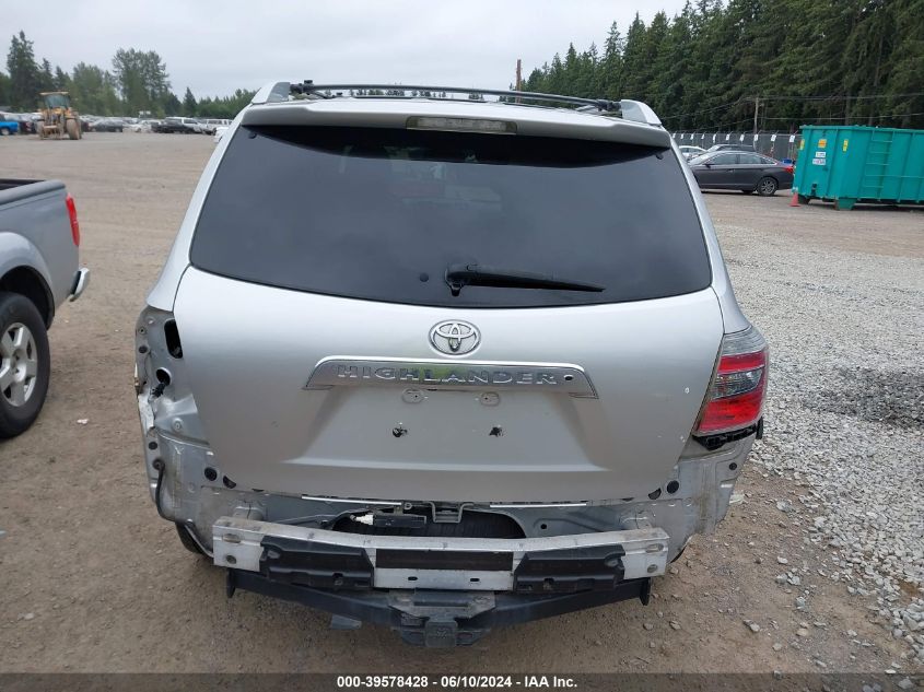 2008 Toyota Highlander Hybrid Limited VIN: JTEEW44AX82023408 Lot: 39578428