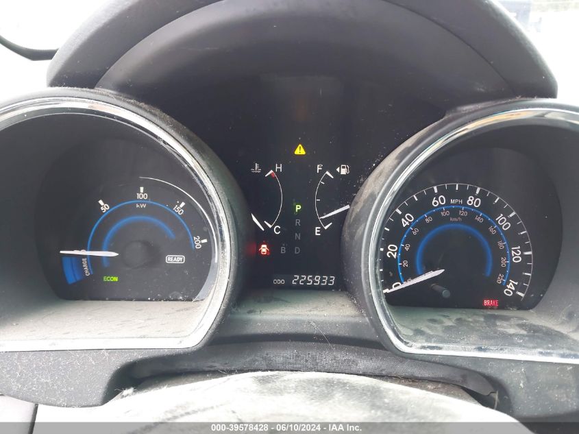 2008 Toyota Highlander Hybrid Limited VIN: JTEEW44AX82023408 Lot: 39578428