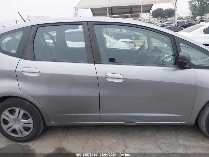 2010 Honda Fit VIN: JHMGE8H25AC011689 Lot: 39578434