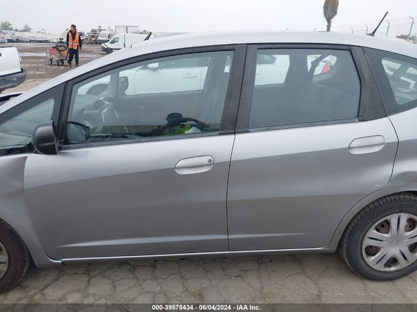 2010 Honda Fit VIN: JHMGE8H25AC011689 Lot: 39578434