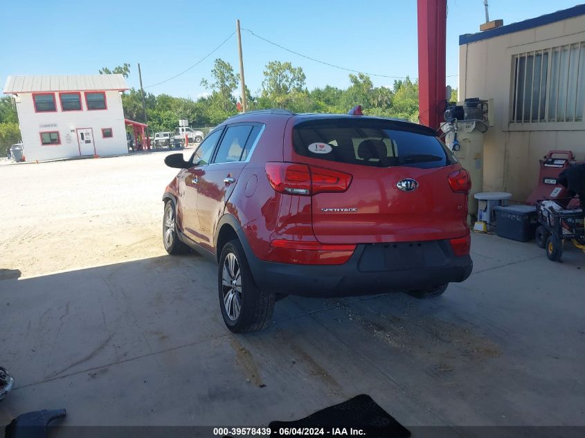 2014 Kia Sportage Ex VIN: KNDPC3AC1E7617714 Lot: 39578439