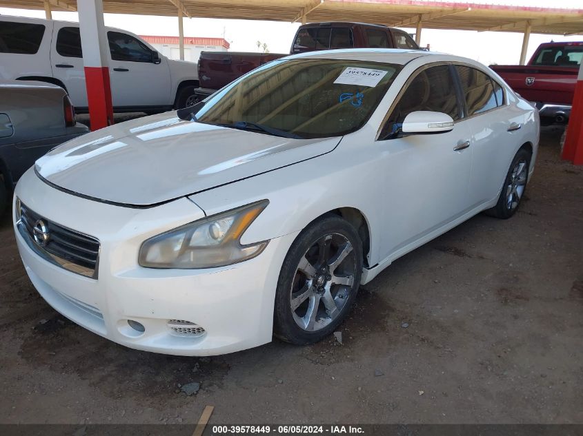 2012 Nissan Maxima 3.5 Sv VIN: 1N4AA5AP4CC856761 Lot: 39578449