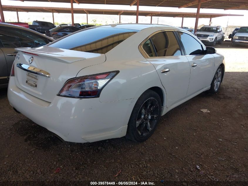 2012 Nissan Maxima 3.5 Sv VIN: 1N4AA5AP4CC856761 Lot: 39578449