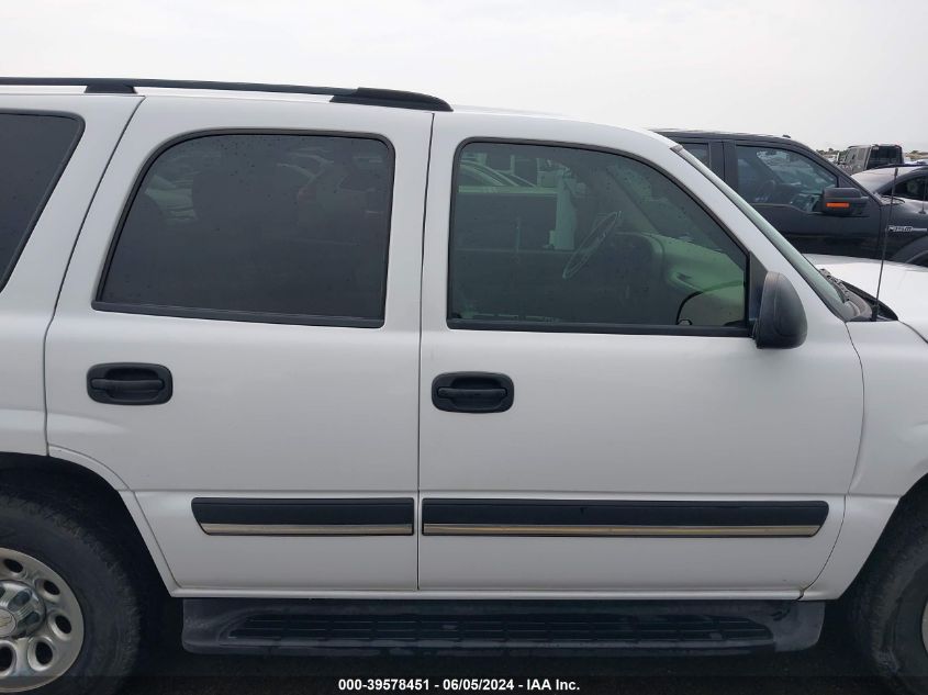 2004 Chevrolet Tahoe Ls VIN: 1GNEC13V54R309658 Lot: 39578451