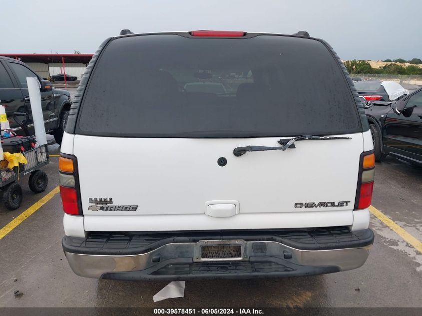 2004 Chevrolet Tahoe Ls VIN: 1GNEC13V54R309658 Lot: 39578451