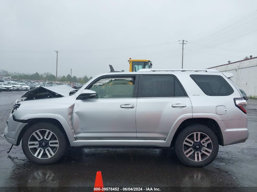 2016 Toyota 4Runner Limited VIN: JTEBU5JR4G5319272 Lot: 39578452