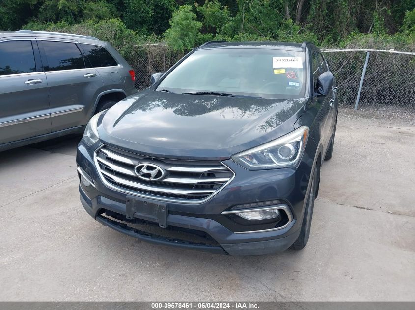 2017 Hyundai Santa Fe Sport 2.4L VIN: 5XYZU3LB6HG431250 Lot: 39578461
