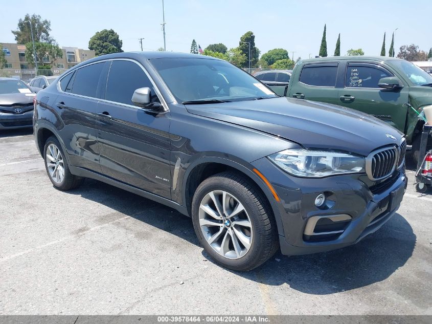 2017 BMW X6 xDrive35I VIN: 5UXKU2C31H0X46997 Lot: 39578464