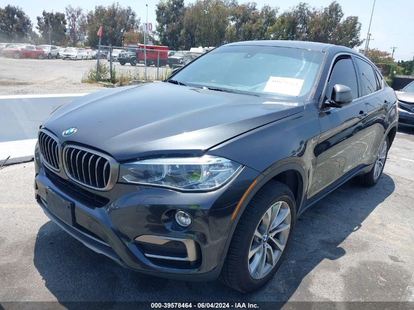 2017 BMW X6 xDrive35I VIN: 5UXKU2C31H0X46997 Lot: 39578464