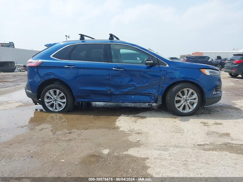 2024 Ford Edge Titanium VIN: 2FMPK4K9XRBA00137 Lot: 39578475