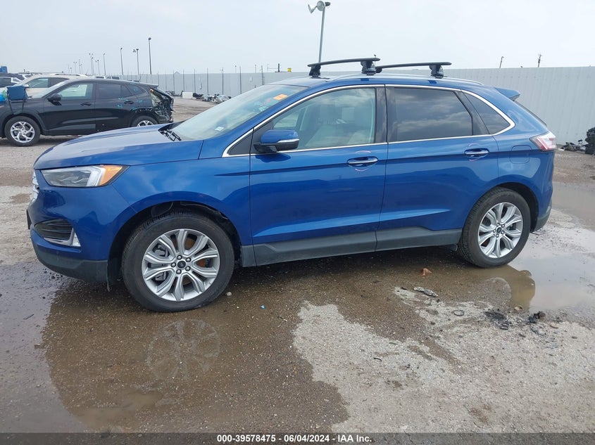 2024 Ford Edge Titanium VIN: 2FMPK4K9XRBA00137 Lot: 39578475