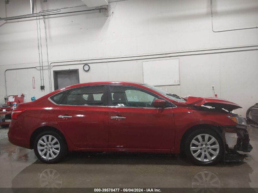 2017 Nissan Sentra Sv VIN: 3N1AB7AP0HL680213 Lot: 39578477