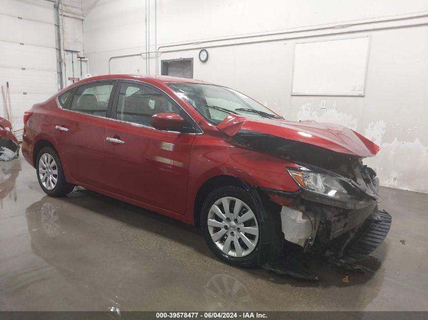 2017 Nissan Sentra Sv VIN: 3N1AB7AP0HL680213 Lot: 39578477