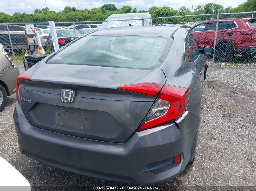 2016 Honda Civic Ex VIN: 19XFC2F88GE059678 Lot: 39578479