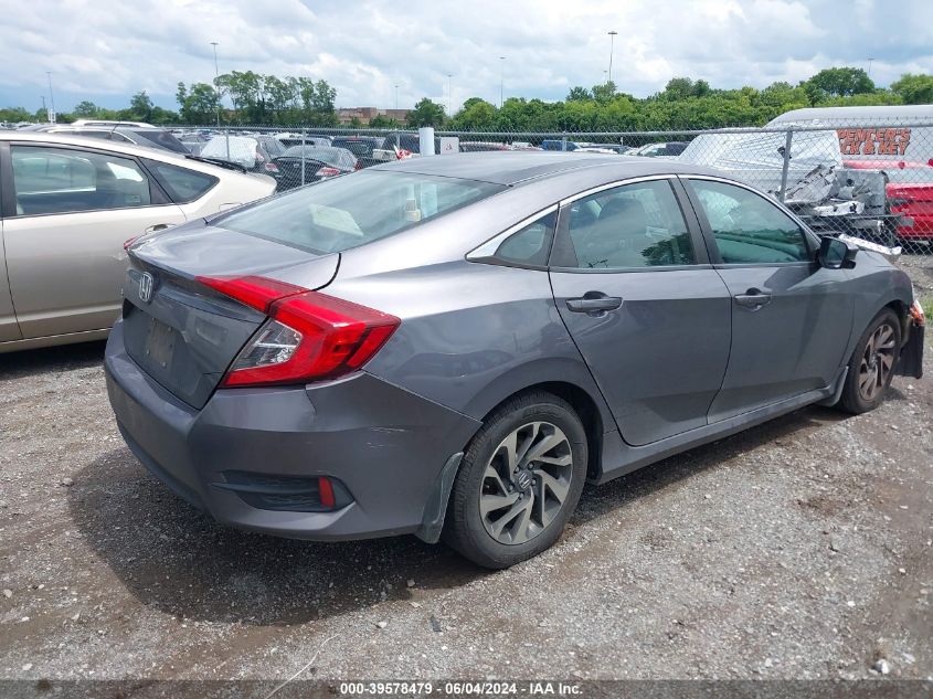 2016 Honda Civic Ex VIN: 19XFC2F88GE059678 Lot: 39578479