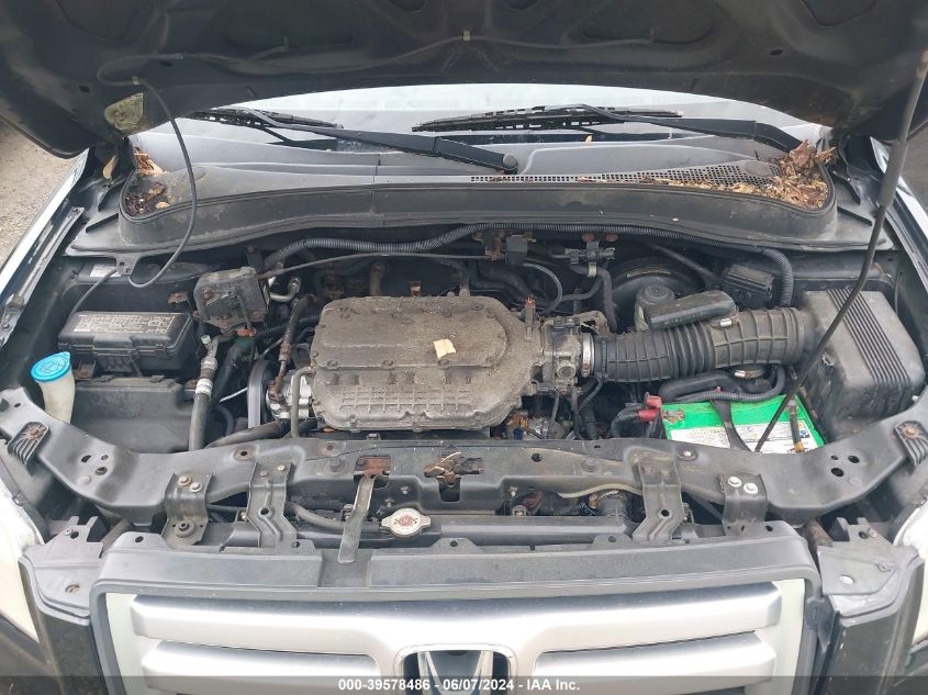 2007 Honda Pilot Ex-L VIN: 5FNYF18577B031636 Lot: 39578486