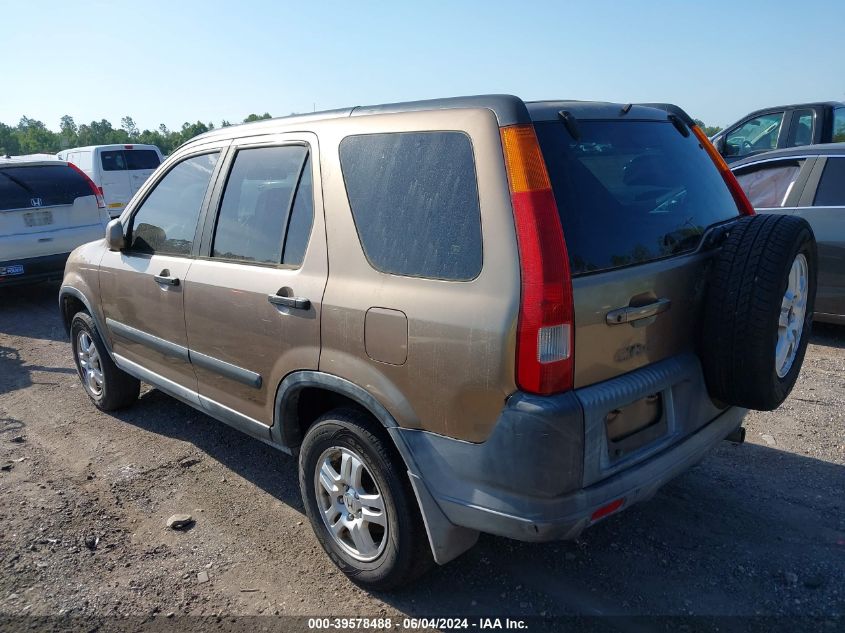 2002 Honda Cr-V Ex VIN: JHLRD78892C036787 Lot: 39578488